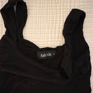 Black Fabrik Crop